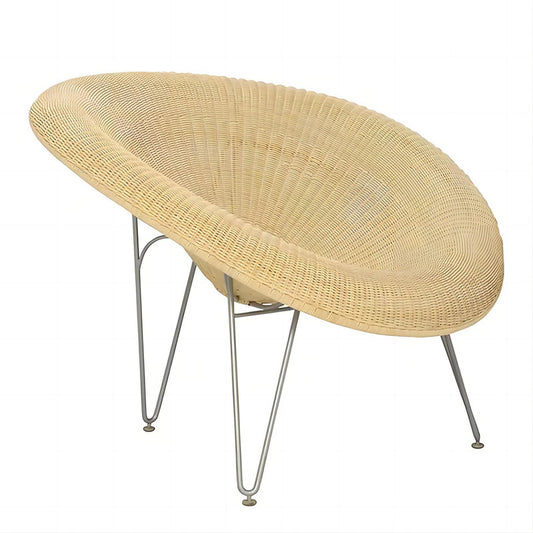 Round Shape PE Rattan Wicker Chair